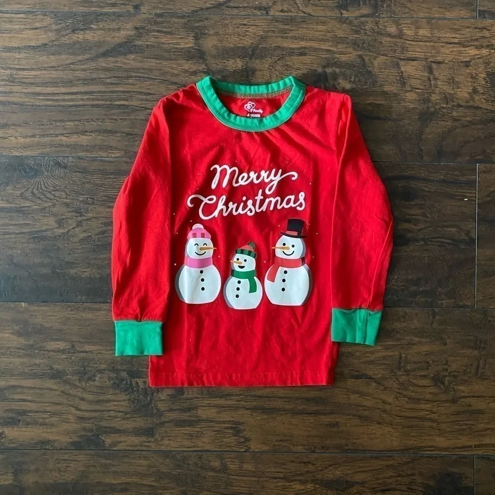 Christmas Pajamas, Kids Size 4 years